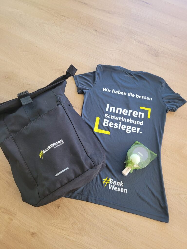 Das Foto zeigt das Gastgeschenk