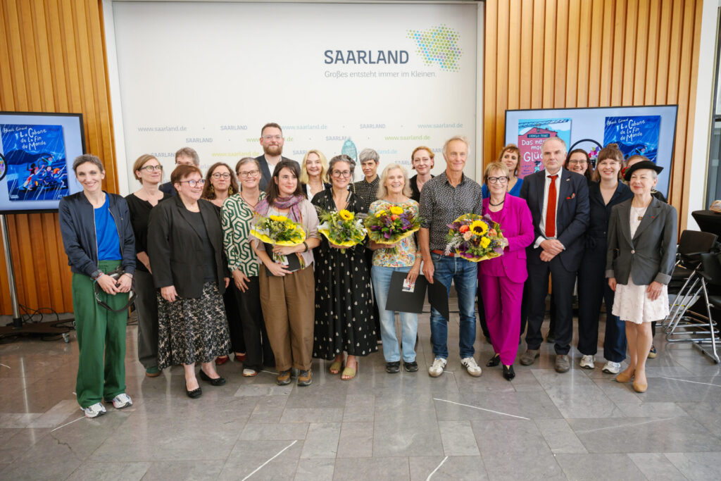 Gruppenfoto bei der Preisverleihung